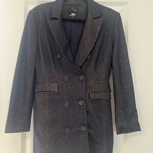 Glittering Midnight Blazer Girls night out bachelorette party jacket